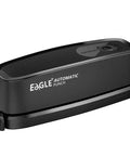 Black electric 3 hole paper punch desktop no sweat no fuss 20 sheet capacity AC or battery operated 3 ring hole punch for home and office