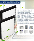 Top Notch Replacement Wick Filter For AirCare Humidifiers B23 DP3 B40 B40-C 3D6-100 5D6-700 7D6-100 B23-710 4 Pack