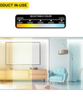 Six Pack Three Inch Square Ultra Thin LED Recessed Lights With Five Color Temperature Selectable 2700K to 5000K demonstration