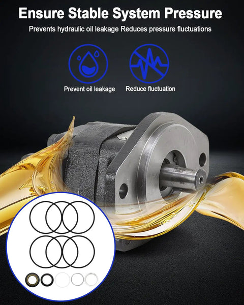 Hydraulic Wheel Motor Seal Kit For TB TC TE Series High Torque Hydraulic Motors Replacement SK000090 with seals preventing oil leaks
