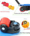 Beefed Up Heavy Duty Machinery Skates Haul Up To 8800 Lbs With Five 360 Degree Swivel Rollers showing screw nut fastening details
