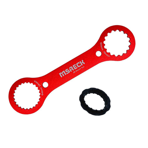 Heavy Duty Aluminum 7075 Bottom Bracket Wrench For External Bearing Cups 44mm And 46mm With 16 And 24 Notches Fits SRAM DUB Race Face