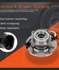 Front Wheel Hub And Bearing Assembly For Chevy And GMC 8 Lug 4x4 SUVs With ABS Fits K1500 K2500 Suburban And K3500 1995 1996 1997