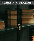 Teardrop Pallet Rack Safety Clips Set, Heavy Duty Carbon Steel Galvanized Beam Locks for pallet racking on dark shelving