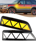 Ford Bronco Sport Front Fender Side Marker Light DRL Amber Sequential Turn Signal 2 in 1 Function Kit display