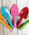 Colorful Metal Garden Trowels Set Of 10 Hand Shovels For Kids Teens And Adults Built To Last Tough As Nails Tools For Soil Sand