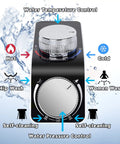 Control panel of Bidet Attachment For Toilet Seat Non Electric With Hot And Cold Water Front And Rear Wash Self Cleaning Dual Nozzles