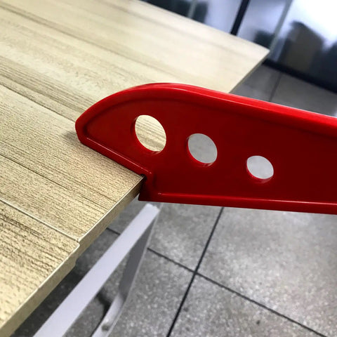 Ergonomic Table Saw Push Sticks 2 Pack Red Plastic Safety Push Sticks For Pushing Stock Through Table Saws Router Tables And Jointers Durable