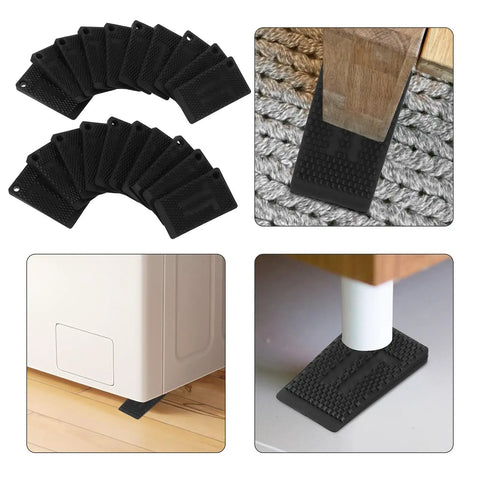 Adjustable Furniture Leveling Shims And No Slip Appliance Stability Pads for tables and washing machines reducing vibration