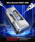 Next Gen vacuum sealer machine in silver with digital control panel