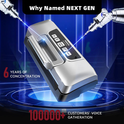 Next Gen vacuum sealer machine in silver with digital control panel
