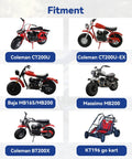 Fitment options for Number 8 Flywheel Timing Key For Predator 212cc 196cc 224cc Go Karts, Mini Bikes, including Coleman CT200U, Baja MB200.