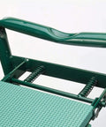 Your Go To Garden Kneeler Seat Folding 2 In 1 Kneeling Chair With Handles And Foam Padded Seat Garden Bench frame close-up