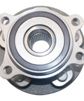 Front view of a Front Wheel Bearing And Hub Assembly For Toyota Sienna, Highlander, And RAV4 Plug And Play OE Quality Replacement
