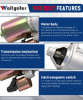 Starter Motor Replacement Easy Install Plug And Play Fit For 13HP 420cc Engines product features overview