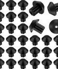 48 Pack Rubber Grate Feet Replacements For GE Gas Range Burner Grates Durable Rubber Foot Pads Easy Install Wear Resistant