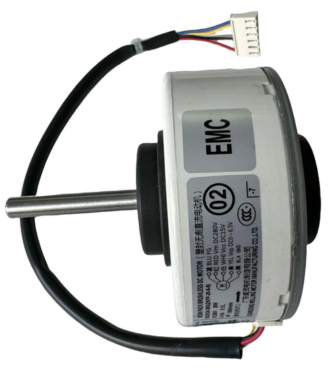 Heavy-Duty Brushless DC Fan Motor For Central AC Inverter Systems, 20W, 1300 RPM, 280V DC, CCW, Plug-And-Play OEM Replacement