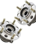 Rear Wheel Bearing And Hub Assembly Set For 2007 2013 Mitsubishi Outlander AWD And 2012 2015 Lancer SE Plus 2016 2017 Lancer AWD Two Piece Replacement Kit Driver And Passenger Sides