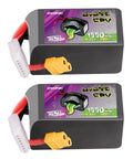 Dual Pack 22.2V 1550mAh 150C LiPo Battery With XT60 Plug For FPV Drones And Quads 6S High Discharge RC Battery Pack Ideal For Micro Quadcopters Great For Freestyle And Racing Missions