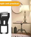 Lawsen Spring Clips Recessed Lighting 60Pcs Bulb Retaining Spring Clips for Recessed Lighting close-up of spring clip design with a modern lamp backdrop.