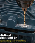 Drilling with Heavy Duty 55 Piece Screw And Bolt Extractor Set With Multi Spline Bits And Drill Bits For Removing Damaged Frozen Rusted Rounded Off Bolts And Screws Industrial Grade CR MO Steel For Home And Shop