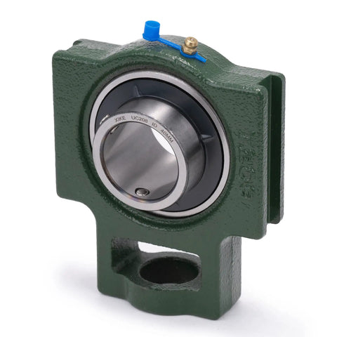 2 Pack UCT208-25 Pillow Block Take-Up Mounted Ball Bearings With 1-9/16 In Bore Heavy-Duty Cast Iron Base Self-Aligning Chrome Steel