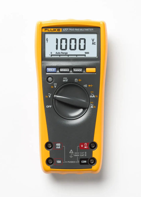 True-RMS Digital Multimeter Pro Grade Shop-Ready With 6000 Count Scale, Fast 4x Per Second Updates, front view on white background