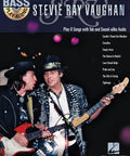 Cover of Bass Play-Along Volume 51 Book CD Pack for Bass Players with 64 Pages of Bass Lines featuring Stevie Ray Vaughan.