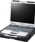Toughbook CF31 MK3 Badass Rugged Laptop Featuring Rock Solid Heavy Duty Armor Intel Core I5 2.6Ghz 4GB RAM 500GB Storage Full HD Touchscreen Windows 7 Pro Certified Renewed open view with keyboard