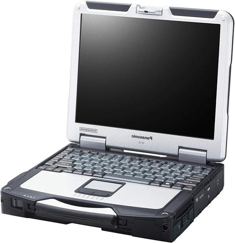 Toughbook CF31 MK3 Badass Rugged Laptop Featuring Rock Solid Heavy Duty Armor Intel Core I5 2.6Ghz 4GB RAM 500GB Storage Full HD Touchscreen Windows 7 Pro Certified Renewed open view with keyboard