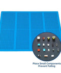 Premium Silicone Soldering Work Mat Heat Resistant Up To 920F Large 19.8 X 13.8 Inches Protective Electronics Repair Station