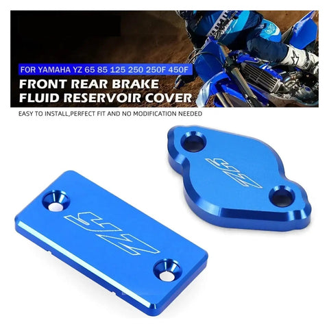 Front And Rear Brake Fluid Reservoir Cover And Master Cylinder Cap For Yamaha YZ450F YZ250F YZ125 YZ85 Motocross Bikes
