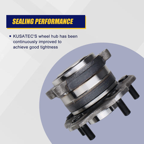 Rear Wheel Bearing And Hub Assembly 512388 Beefed Up Replacement Fits Infiniti QX60 JX35 2013 2014 2019 And Nissan Altima