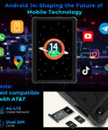 Heavy Duty Rugged Tablet Running Android 14 With Octa Core Muscle And A Vivid Ten Point One Inch Display showcasing apps and SIM card slots.