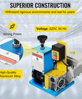 GFJYKDL Compact Electric Wire Stripping Machine For Copper Recycling showcasing motor and aluminum alloy construction.