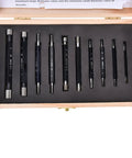 10 Piece Thread Plug Gauge Set For Metric And Imperial Threads Go No Go Pitch Diameter Measurement Tool Double Ended Gauge