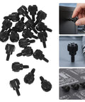 Heavy Duty Black M3.5 6-32 Computer Thumb Screws 100 Pcs Carbon Steel Case Fasteners for PC side panel assembly
