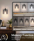 Set Of Two 8 Inch Battery Wall Sconces With Clear Glass, Farmhouse Indoor Lighting, 4000k Neutral White, Rechargeable Remote Dimmable Fixtures featuring adjustable color temperature.
