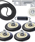 Upgraded Dryer Rollers Kit For LG Kenmore Dryers With Drum Rollers 4581EL2002C, Belt 4400EL2001A, Idler Pulley 4561EL3002A And Springs