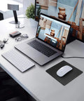 Ultra Smooth Premium Textured Mouse Pad 8.0 By 7.5 Inch With Non Slip Rubber Base Fully Washable Fade Resistant For Office And Home