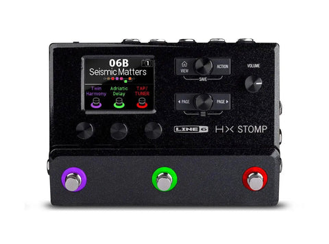 HX Stomp Multi Effects Guitar Pedal With Over 300 Effects Helix M Series And Legacy Models Up To Six Simultaneous Amp Cab And Effect Blocks
