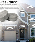 Steel Wool Mice Blocker Kit With 20 Ft Stainless Steel Wool Fill Roll For Gap Sealing in home exterior locations