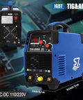 Gas Shielded TIG And ARC Welder For Home DIY And Light Pro Use With Argon Shielding Dual Function DC Inverter front view