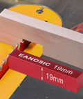 Metric Setup Blocks Height Gauge Set 15 Piece Pro Grade Precision Aluminum Setup Bars for table saw with laser engraved markings
