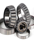 Single 12580 12520 Tapered Roller Bearing for auto and machinery, steel construction, precision design, multiple views