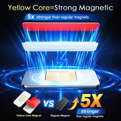 Ultra Thin Adhesive Cabinet Magnets No Drill Door Catch 12 Pack Low Profile Silver Magnetic Latches strong hold vs regular magnet
