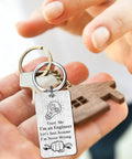 Engineer Gifts Keychain For Software Data Mechanical And Electrical Engineers A Nerdy Cool Techie Keepsake in hand, stainless steel