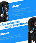 Image showing a 2 In 1 Ratchet PEX Crimping Tool With Cinch And Remove Function, Versatile PEX Crimper From Three Eighths Inch To One Inch.