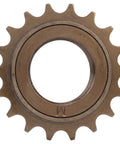 18 Tooth Steel Single Speed Freewheel For Bicycles Durable Replacement Part With Precise Internal Threads