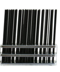 60 Piece Transfer Punch Kit For Pro Grade Hole Transfer With Sizes 1 To 60, Precision Tool Steel, Black Oxide Finish, Stand